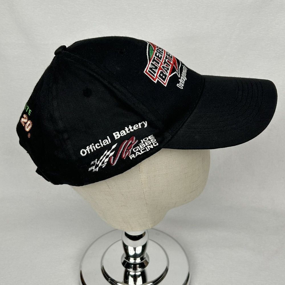 NASCAR Team Interstate Batteries‎ Joe Gibbs 11 18 20 Black Adjustable Hat - Picture 3 of 7